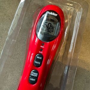 Polder instant read digital meat thermometer NWOT